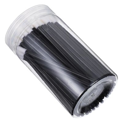 CALLARON 100pcs Plastic Lip Brush Retractable Lipstick Applicator Makeup Tools Disposable Lipstick Applicators for Beauty