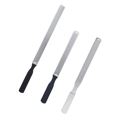 Beaupretty 3pcs Stainless Steel Nail Files Manicure Tools Nail Art Supplies for Home Salon