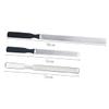 Beaupretty 3pcs Stainless Steel Nail Files Manicure Tools Nail Art Supplies for Home Salon view 2
