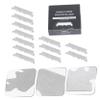 CALLARON 300pcs Single Edge Razor Blades for Men Safety Razor Precision Face Cutter for Smooth Shaving Barbershop and Home Use view 3