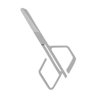 HAKIDZEL : Stainless Steel Nose Hair Clippers Eyebrow Scissors Easy to Use Compact Design