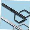 HAKIDZEL : Stainless Steel Nose Hair Clippers Eyebrow Scissors Easy to Use Compact Design view 2