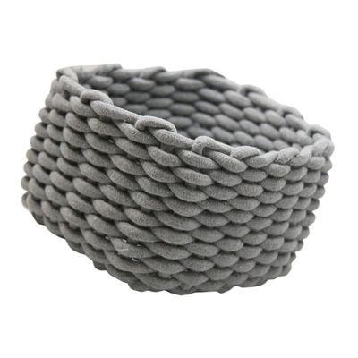 Alipis 1pc Nordic Style Rope Basket Woven Storage Box for Makeup Sundries and Kitchen Essentials Color Design