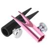 VICASKY 2pcs Dual-Sided Cosmetic Pencil Sharpener for Eye Makeup Compact Design for Easy Use for Eyeliner and Lip Pencils for Friends and Students view 1