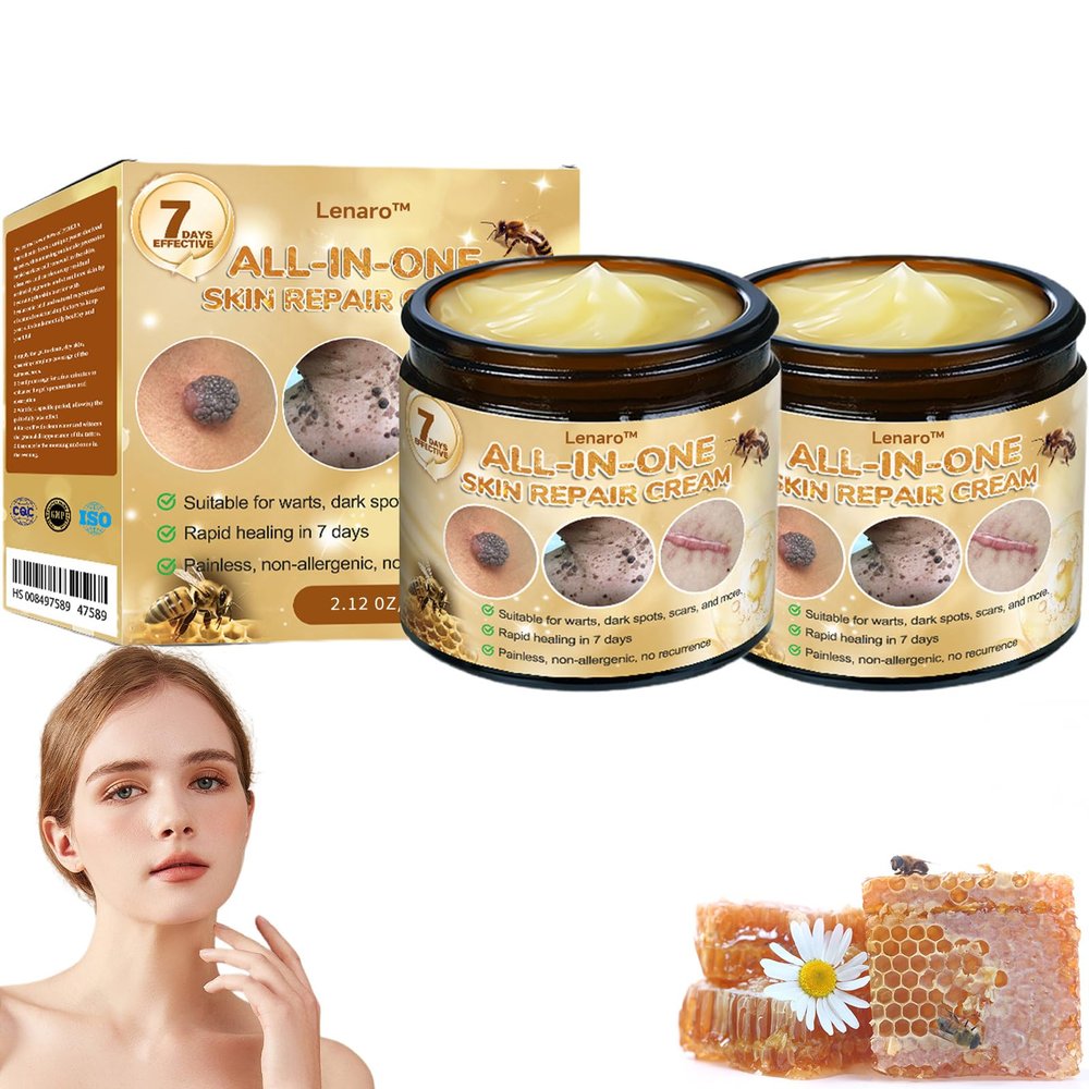 Bee Venom All-in-One Cream, Bee Venom Skin Treatment Cream, bee venom skin repair cream for Face and Body, Professional Moisturizing for All Skin Types (2)