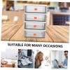 Angoily 1pc Desk Organizer Storage Box Home Office Accessory Pp Stationery Holder view 4
