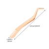 LIFKOME 2pcs Ergonomic Handle Lash Tweezers Applicator Comb Stainless Steel for Women for Daily Use Lash Extension view 2