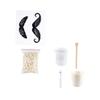 HAKIDZEL Nose Hair Waxing Tool Wax Applicators for Quick Easy Nose Hair Removal Safe and Painless Waxing Set for Men and Women view 1