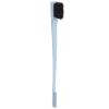 Unique Cosmetics Brush Double Headed Eyebrow Brush for Eyelash Comb and Eyebrow Trim, Hairdressing Business, Wheat Straw Material (Blue) view 1