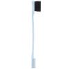 Unique Cosmetics Brush Double Headed Eyebrow Brush for Eyelash Comb and Eyebrow Trim, Hairdressing Business, Wheat Straw Material (Blue) view 2