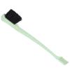 Unique Cosmetics Brush Double Headed Eyebrow Brush for Eyelash Comb and Eyebrow Trim, Hairdressing Business, Wheat Straw Material (Green) view 2