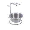 PACKOVE Shaving Stand with Bowl for and Brush Storage Fit for Models Silver Design for Organized Grooming Essentials view 1