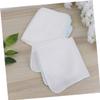 Happyyami 10pcs Cotton Gauze Towels Double-layer Feeding and Makeup Remover Towels Lock Edges Soft and Absorbent for Newborns and Toddlers view 2