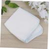 Happyyami 10pcs Cotton Gauze Towels Double-layer Feeding and Makeup Remover Towels Lock Edges Soft and Absorbent for Newborns and Toddlers view 3