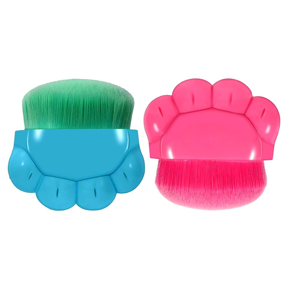 2Pcs Sunscreen Applicator for Kids - Sunblock Lotion Brush with Protective Case, Soft Bristles, Mess-Free Sun Cream Applicator for Travel, Beach & Outdoor Use - by Mobi Lock