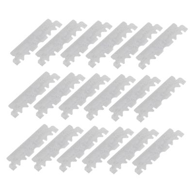 Vaguelly 100pcs Stainless Steel Single Face for Barbers Precision Old Folding Cutter for Smooth Shaving and Grooming Salon