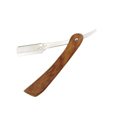 CALLARON Manual Razor for Men Barber Shop Steel Shaving Razor for Beard Sideburns Easy to Use Portable