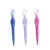 HAKIDZEL 3pcs Stainless Steel Eyebrow Razors for Women Facial Razors Women Facial Hair Remover Brow Kit Portable Beauty Makeup Tools view 1