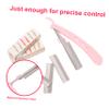 CALLARON 1set Eyebrow Trimmer and Kit Makeup Tool for Precise Hair Removal Portable and Lightweight Design for Eyebrow Shaping and Detailing view 2