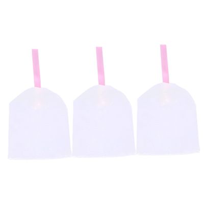 CALLARON 3Pcs Foaming Soap Pouch Net for Facial Cleaning Exfoliating Mesh Soap Saver for Shower Use Random Color