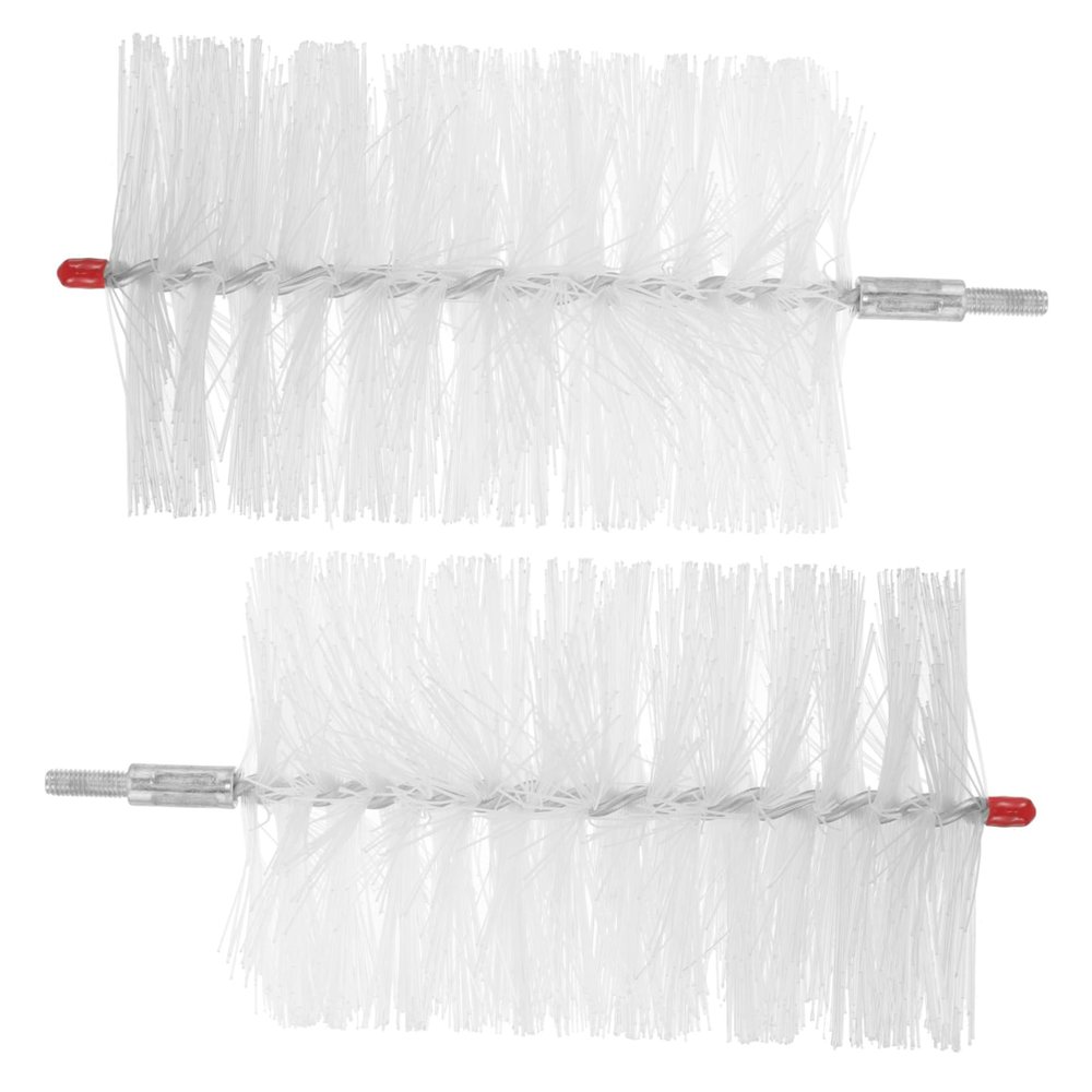 MAGICLULU 2pcs Replacement Brush Head for Water Pipe Cleaner Drain Declogger Hose Brush Head for Cleaning