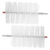 MAGICLULU 2pcs Replacement Brush Head for Water Pipe Cleaner Drain Declogger Hose Brush Head for Cleaning view 1