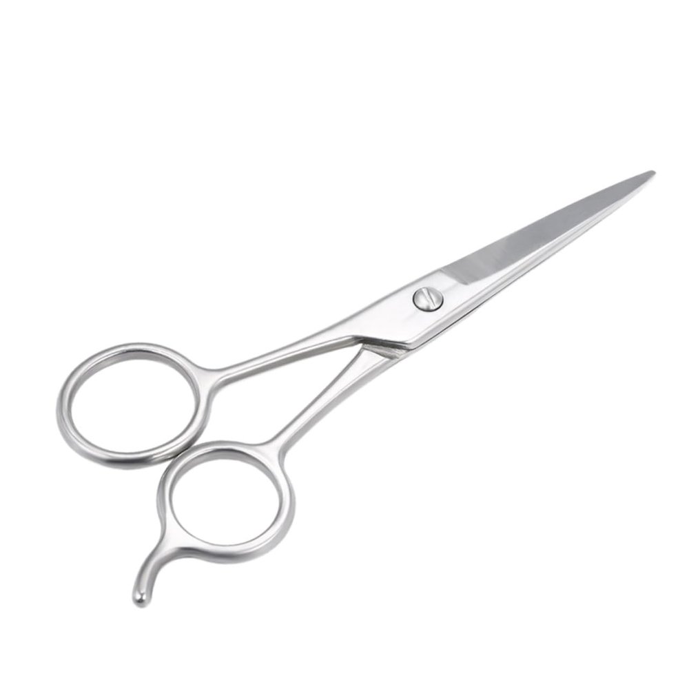 PartyKindom Professional Beard Scissors Stainless Steel for Barbers Eyebrow Mustache Trimming Hairdressing Tool Compact Easy to Use