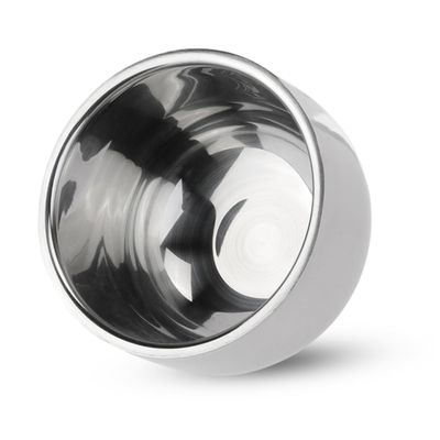 CALLARON Stainless Steel Shaving Bowl Shaving Soap Cup for Men Razor Accessory Smooth Design Easy to Store Use for Daily Grooming