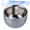 CALLARON Stainless Steel Shaving Bowl Shaving Soap Cup for Men Razor Accessory Smooth Design Easy to Store Use for Daily Grooming view 2
