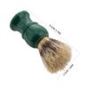 Healeved Men's Beard Brush Facial Hair Shaving Accessory Styling Brush for Men Manual Shaving view 2