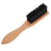 CALLARON Ergonomic Handle Beard Brush Comb Styling Tool for Men Portable Wooden Hair Mustache Brush view 1