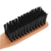 CALLARON Ergonomic Handle Beard Brush Comb Styling Tool for Men Portable Wooden Hair Mustache Brush view 3
