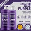 Natural Riches Radiant Silver Shine Purple Shampoo and Conditioner Set for Gray Hair - Paraben-Free and Color Safe  With Silk Proteins, Tones Dull Hair, Softens & Adds Shine - 16 fl oz view 4