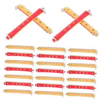Beatifufu 24pcs Perm Rods Hair Styling Heatless Curling Tools for Home Use Soft Protective Hair Types