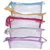 5Pcs Clear Cosmetic Bag with Travel Cosmetic Pouch for Women and Men view 3