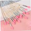 WRITWAA 20pcs Quality Silicone Lip Makeup Brush Lip Brush for Plump Daily Professional view 4