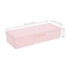 CALLARON Nail Tool Organizer Box for Nail Art Supplies  Compact Storage Case Removable Tray Suitable for Manicure Pedicure Accessories 12-Compartment Design view 2