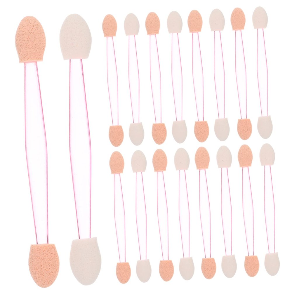 FOMIYES 1set Makeup Brush for Eyes Double-ended Eye Shadow Brush Kit Handles Sponges Easy to Use
