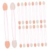 FOMIYES 1set Makeup Brush for Eyes Double-ended Eye Shadow Brush Kit Handles Sponges Easy to Use view 1