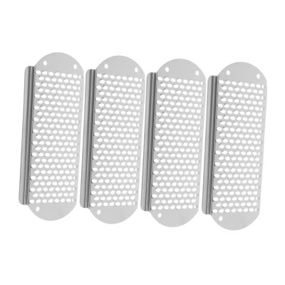 4 Piece Stainless Steel Foot File Callus Remover with Case