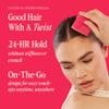 Grande Cosmetics GrandeHAIR Slick Back Taming Stick with Castor Oil - for Smooth, Sleek, Frizz-Free Styles (0.77 oz) view 3