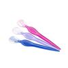 Healvian 3pcs Elegant Eyebrow Kit Stainless Steel Razors Trimmer Shaper Women Facial Hair Removal Makeup Tools for Go view 1