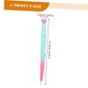 CALLARON Professional Eyebrow Tweezers Trimmer Brush Eyebrow Tool Beauty Tools for Women Men view 2