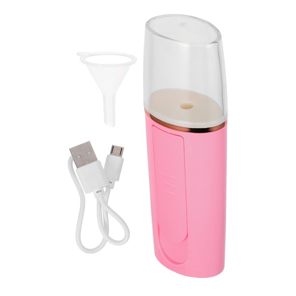 CALLARON 1pc USB Nano Warm Mist Facial Steamer Moisturizing Pore Cleaner for Hydration and Cleansing Silent for Skincare Routine and Makeup Application