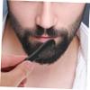 BELLIFFY 10pcs Compact Beard Combs for Men Travel-Friendly Grooming Accessories Clip for Mustaches and Facial Hair Styling view 3