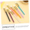 LIFKOME Diamond Eyelash Cleaning Brush Set 7pcs Handheld Skin Care Brushes for Pore Cleaning and Blackhead Removal for Home Salon Use and Facial Cleansing view 3