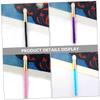 LIFKOME Diamond Eyelash Cleaning Brush Set 7pcs Handheld Skin Care Brushes for Pore Cleaning and Blackhead Removal for Home Salon Use and Facial Cleansing view 4
