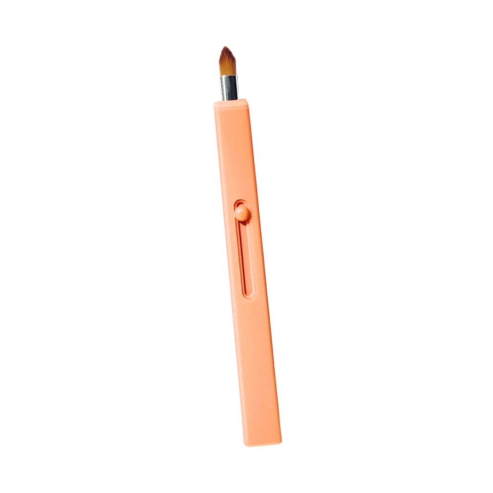 CALLARON Retractable Makeup Brush for Lips Lipstick Applicator Soft Bristles Travel Size Makeup Tool Easy to Carry