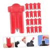 VINTORKY 100pcs Eyelash Extension Supplies Blocking Bottle Needle for Liquid Lash Glue Compatible view 4