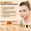 Azure Vitamin C Skincare Bundle: Dermatologist-tested Face Moisturizer, Under Eye Pads, Collagen Masks & Serum. Hydrates, firms, and reduces dark spots for glowing, youthful skin. Made in Korea view 3